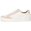 Stacy Adams Mens Dorian Lace Up Sneaker(White)