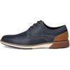 Stacy Adams Mens Phineas Plain Toe Lace Up(Navy)