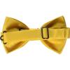 Stacy Adams Men’s Solid Bow Tie(Gold)