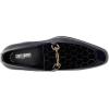 Stacy Adams Mens Sprague Moc Toe Slip on(Navy)
