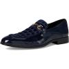 Stacy Adams Mens Sprague Moc Toe Slip on(Navy)