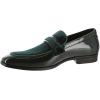 Stacy Adams Mens Spratley Saddle Slip on(Green)