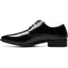 Stacy Adams mens Ardell Slip Resistant Plain Toe Oxford(Black)