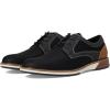 Stacy Adams Mens Phineas Plain Toe Lace Up(Black)