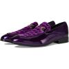 Stacy Adams Mens Sprague Moc Toe Slip on(Purple)