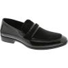 Stacy Adams Mens Spratley Saddle Slip on(Black)
