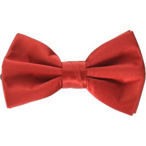 Stacy Adams Men’s Solid Bow Tie(Fire Red)