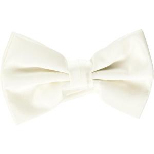 Stacy Adams Men’s Solid Bow Tie(White)