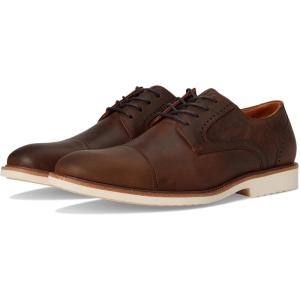 Stacy Adams Mens Wesbridge Cap Toe Lace Up(Brown Crazy Horse)