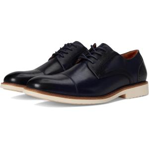 Stacy Adams Mens Wesbridge Cap Toe Lace Up(Navy)
