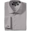 Stacy Adams Men’s Big-Tall Adjustable Collar Dress Shirt(Steel)