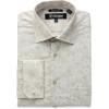 Stacy Adams Men’s Big-Tall Floral Dress Shirt(Khaki)