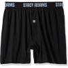 Stacy Adams Men’s 4pack Cotton Loose Boxer(Black)