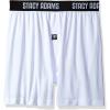 Stacy Adams Men’s 4pack Cotton Loose Boxer(White)