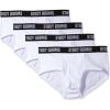 Stacy Adams Men’s Tall 4pack Cotton Brief, Big Sizes(White)